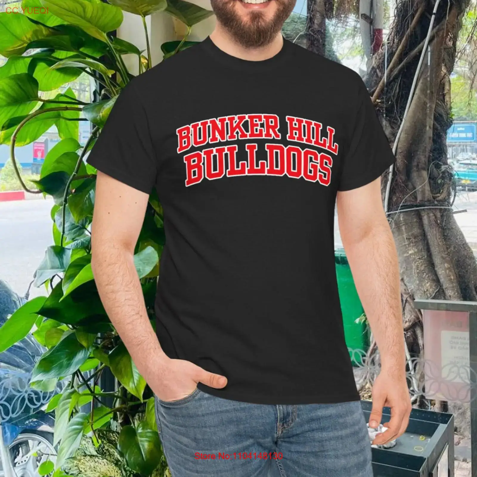 Vintage Fashion Community - バンカーヒルコミュニティカレッジスポーツファンアパレルTシャツヴィンテージウォッシュ加工通気性グラフィック少しデザイナー風の服ファッション