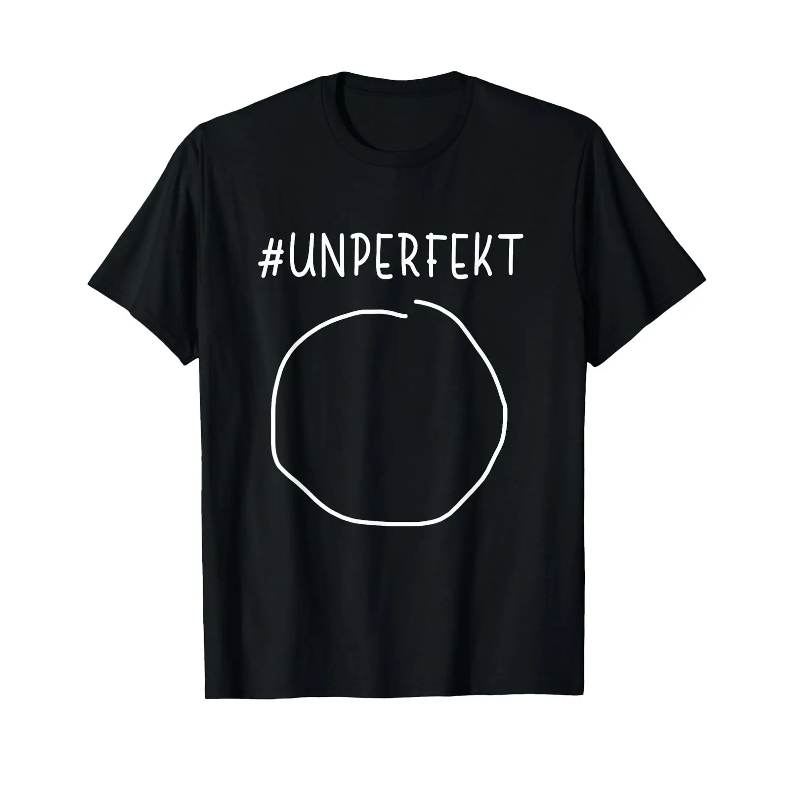 Vintage Fashion Hashtags - 不完全なハッシュタグサークルステートメントTシャツヴィンテージウォッシュ加工通気性カジュアルソフトストリートウェアユニセックスファッション快適