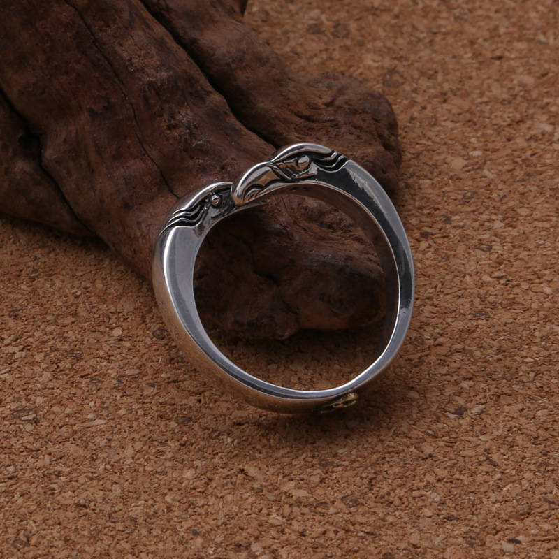 Vintage Fashion Rings - 卸売 S925 スターリングシルバーリング ヴィンテージ タイシルバー メンズ＆レディース