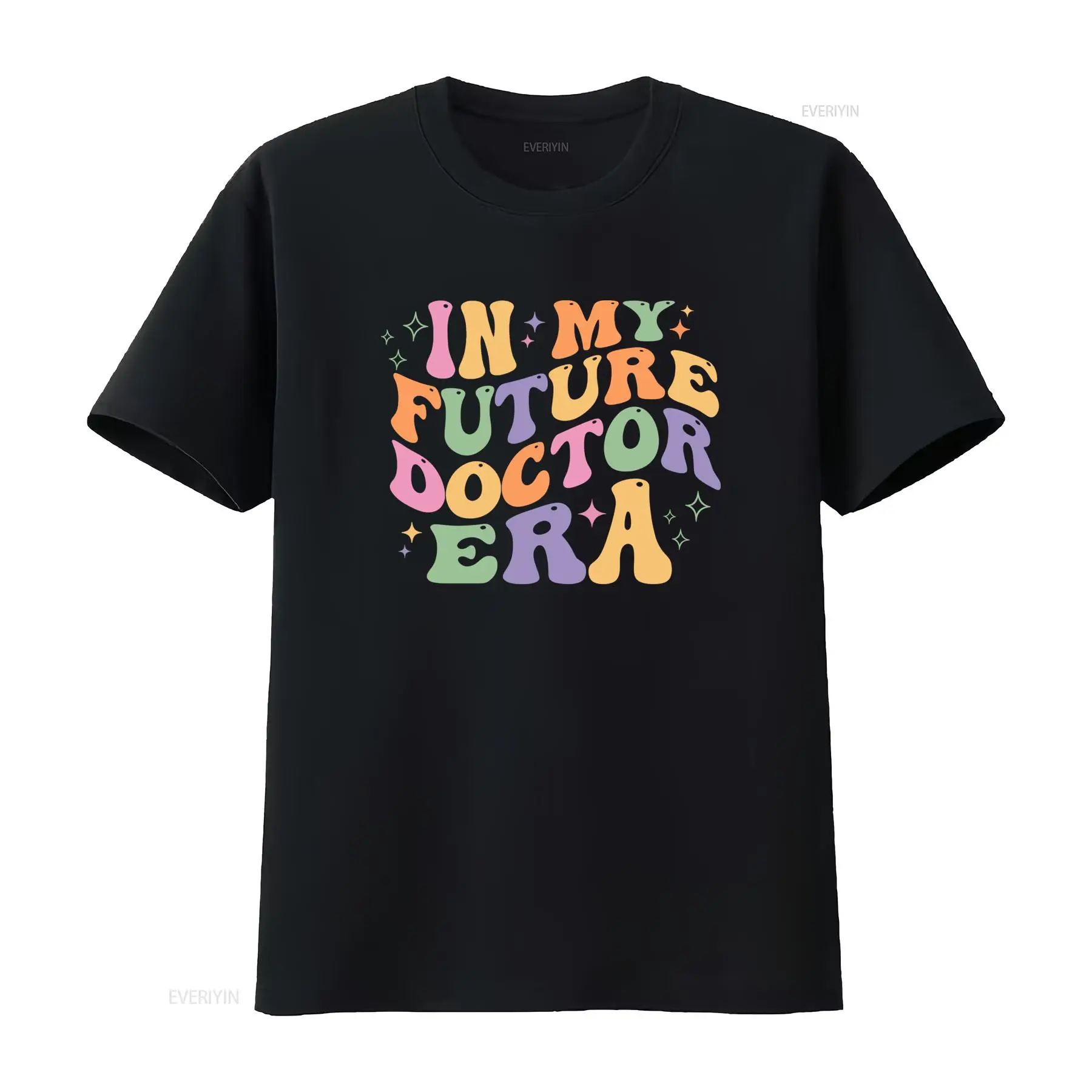 Vintage Fashion Eras - ヴィンテージインマイフューチャードクターエラTシャツレトロ医療医師生活学生卒業ヴィンテージウォッシュドファッションデザイナー服