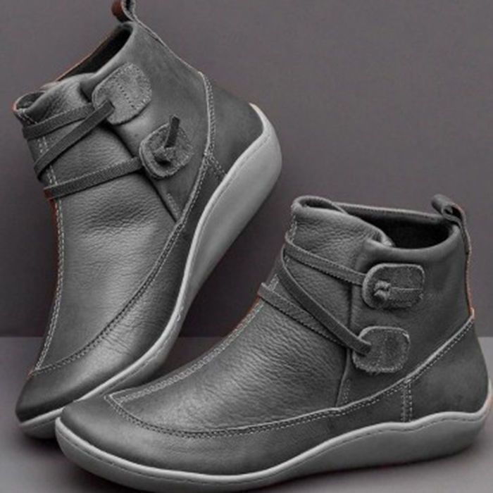 レディース ヴィンテージ ラウンドトゥ PUレザー スリップ - Vintage Fashion Mens のレビューと価格