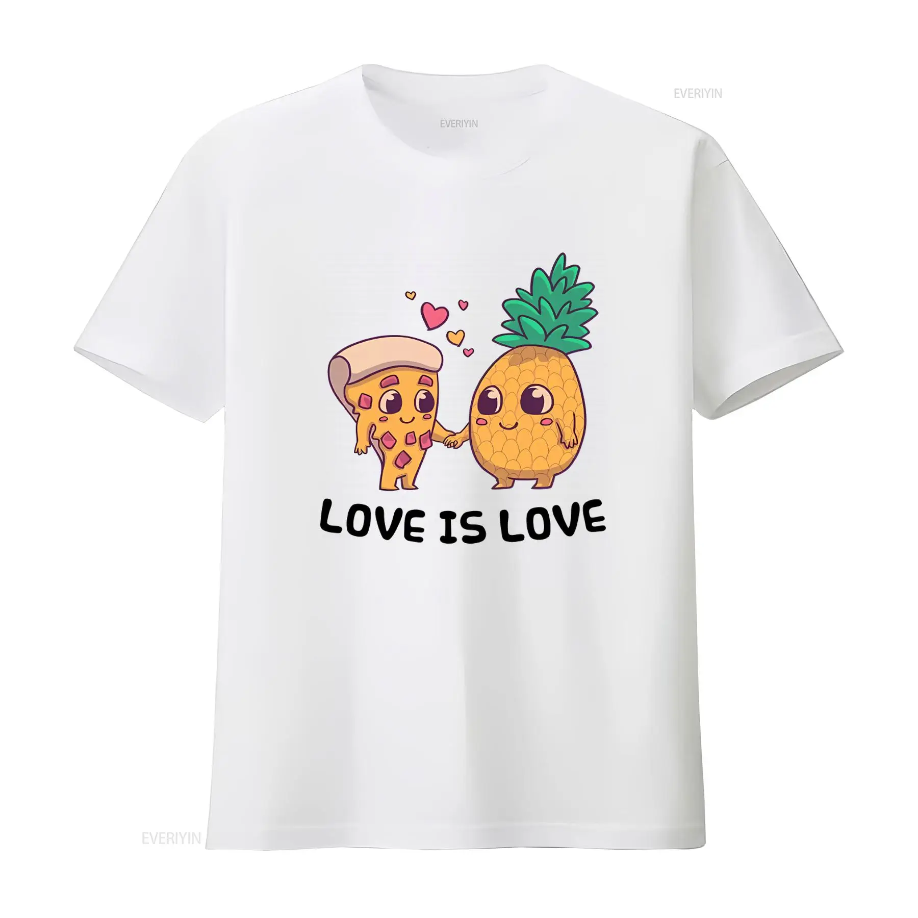 かわいいパイナップルピザ T シャツ面白いデザイン LGBT - Vintage Fashion Community のレビューと価格