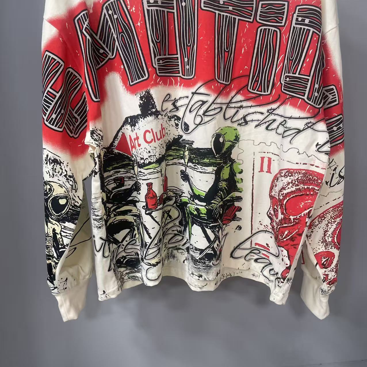 高品質デザイナー MIXED-EMOTION 長袖Tシャツ  - Vintage Fashion And Design のレビューと価格
