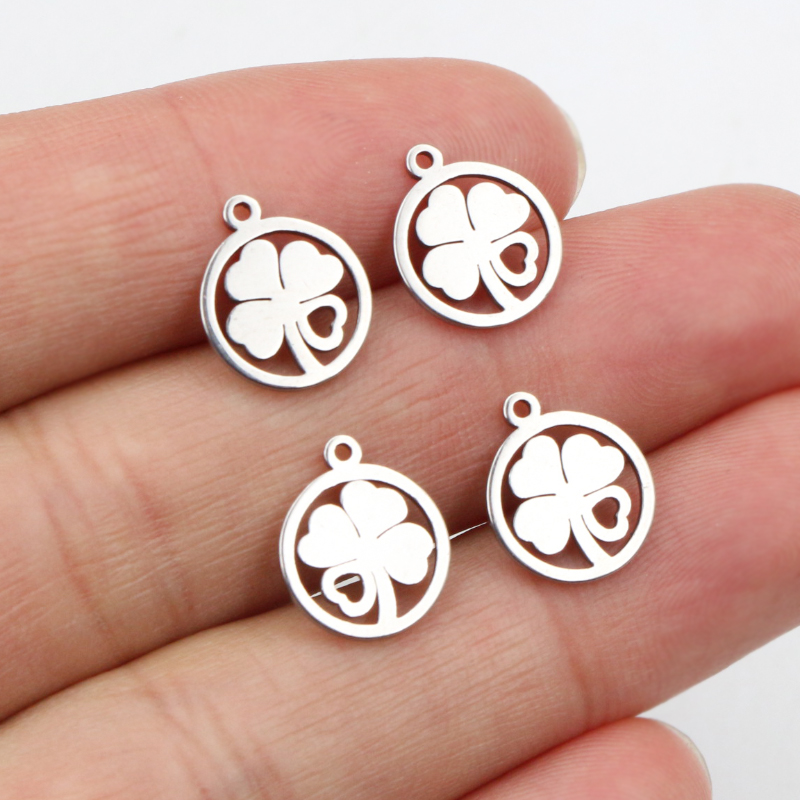 30個12x10mmチャーム316ステンレス鋼チャーム手作り - Vintage Fashion Tumblr のレビューと価格