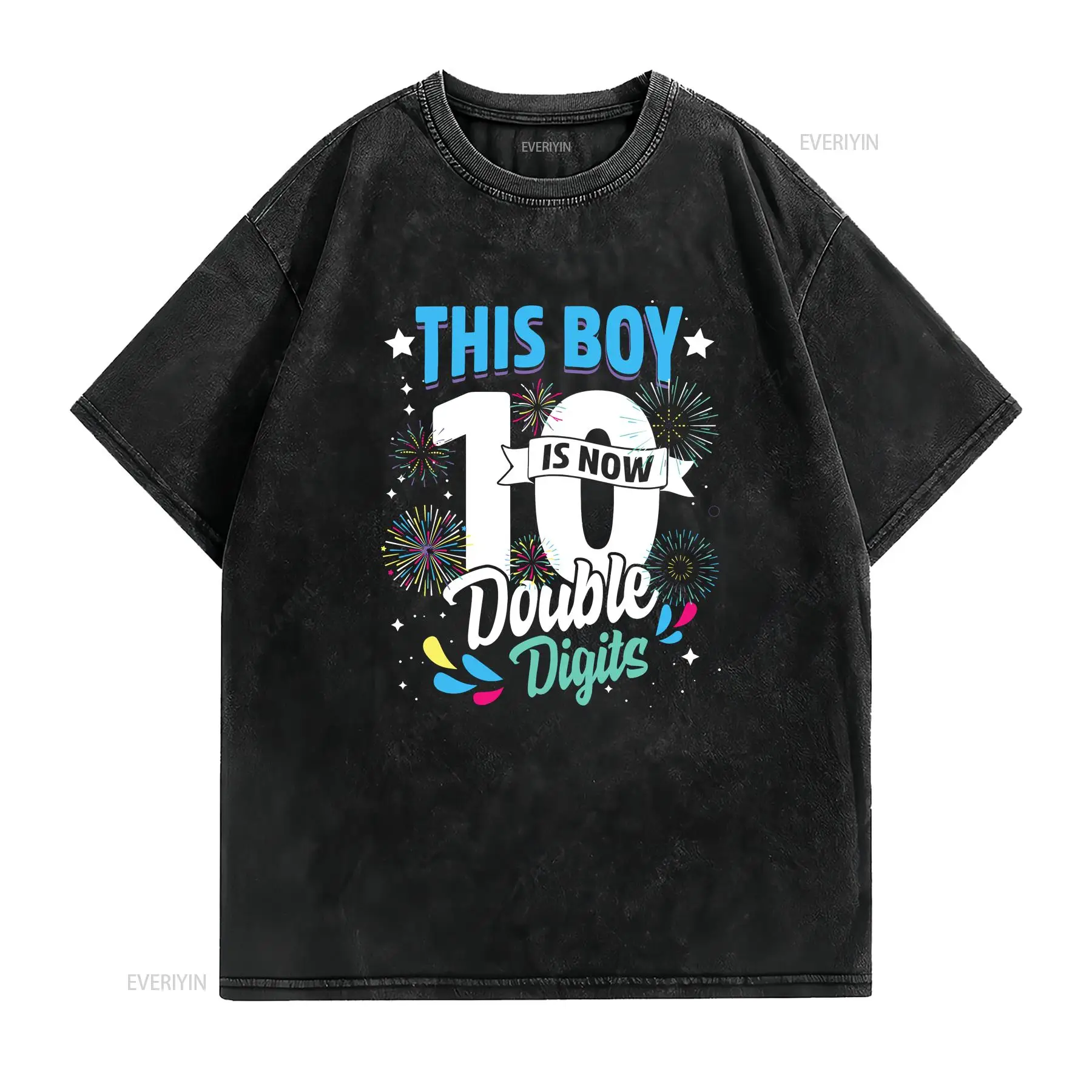 男の子の誕生日 10 歳 この男の子は今二桁の数字です T  - Vintage Fashion Now のレビューと価格
