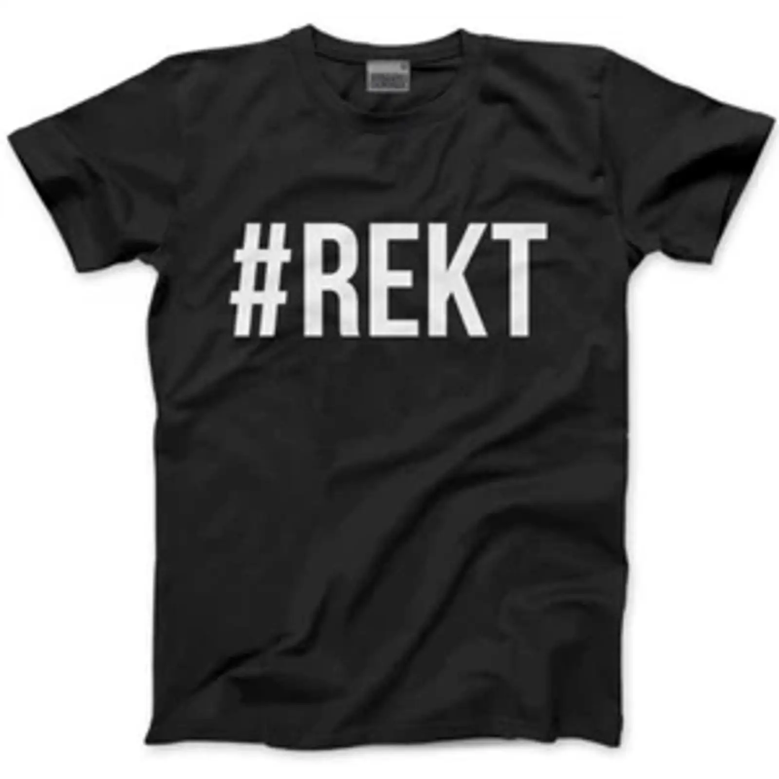REKT ハッシュタグ Wrecked メンズ Tシャツ ヴ - Vintage Fashion Hashtags のレビューと価格