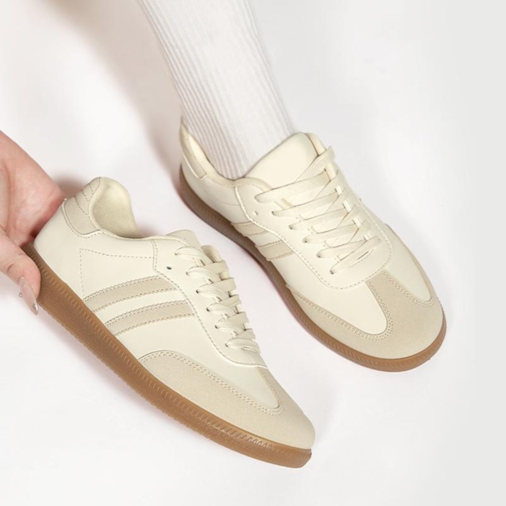 女性のファッションテニススニーカーフラットレースアップ加硫靴 - Vans Shoes Old Skool のレビューと価格