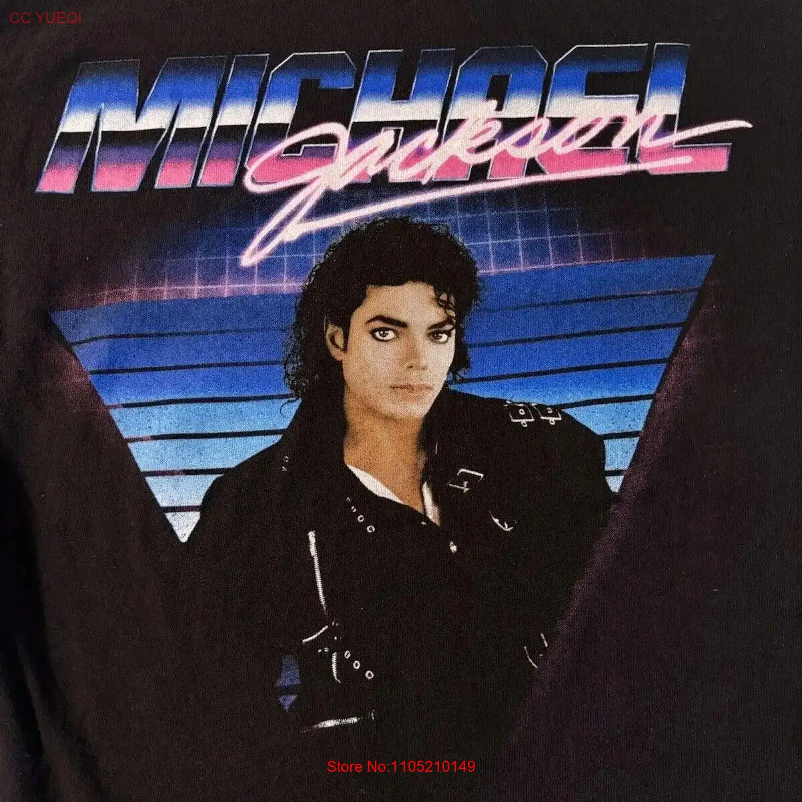 女性用マイケル・ジャクソン「バッド・エラ」Tシャツ 2021 - Vintage Fashion Eras のレビューと価格