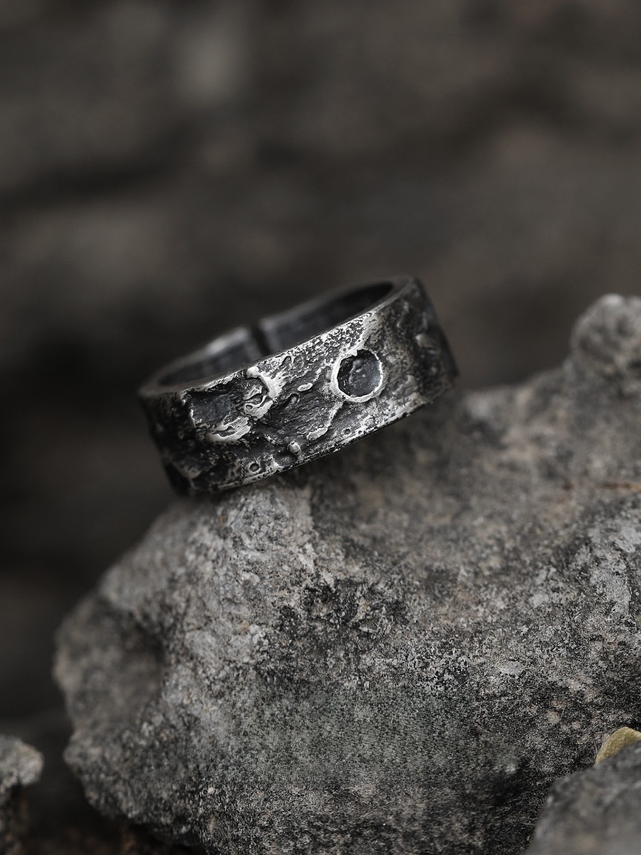 オリジナル純粋な 999 シルバーリングメンズヴィンテージワ - Vintage Fashion Rings のレビューと価格