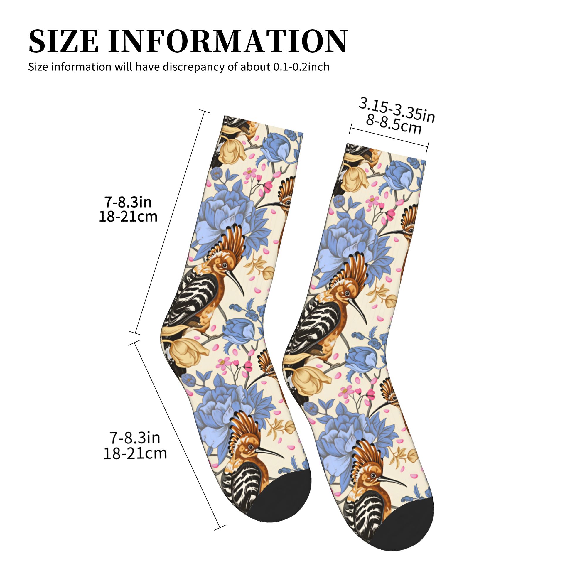 ホープーバード ブルーピオニー ヴィンテージ花柄ドレスソック - Vintage Fashion Mens のレビューと価格